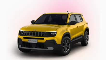 Jeep Avenger gialla