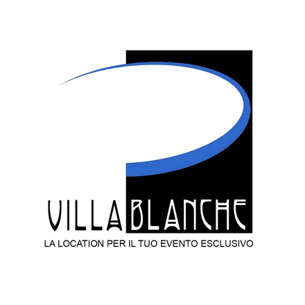 Il logo di Villa Blanche: la location per il tuo evento esclusivo